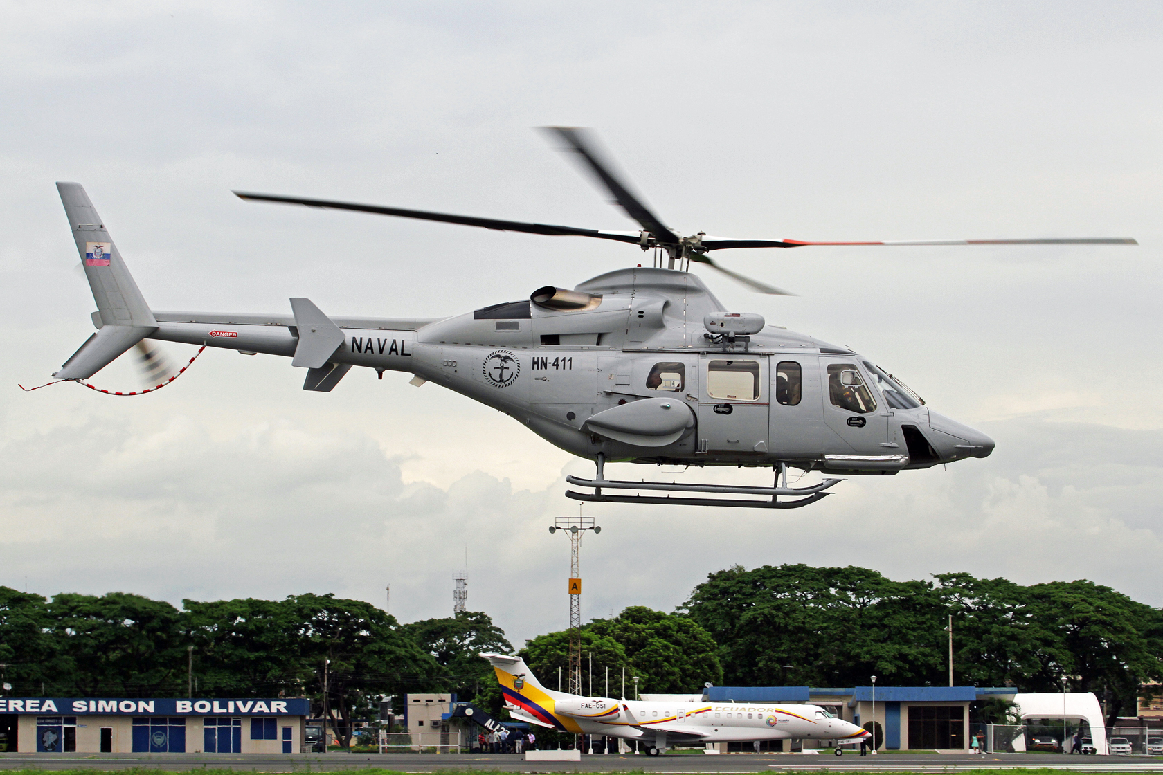 Armada del Ecuador Bell 430 HN-411