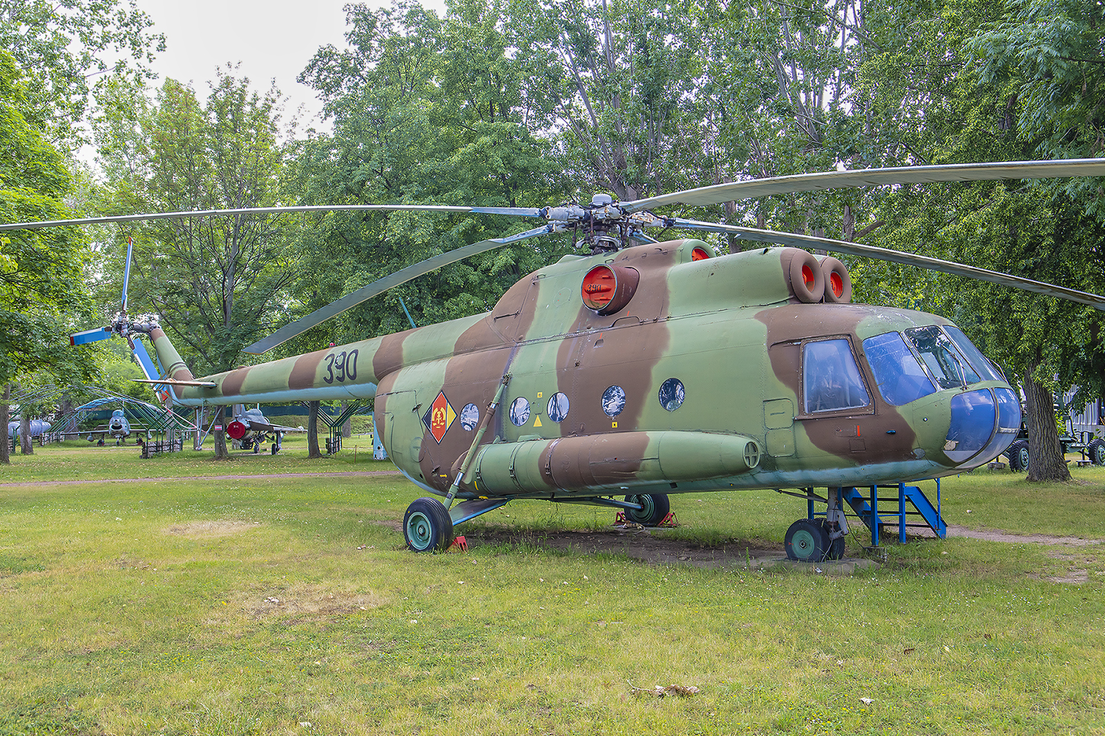 Mersenurg - Mil Mi-8T der ehemaligen NVA.