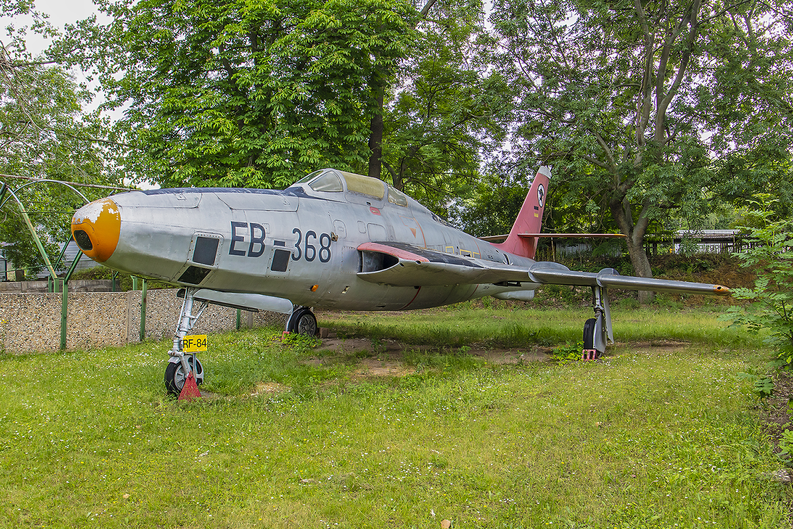 Merseburg - Republic RF-84 Thunderflash der Luftwaffe.