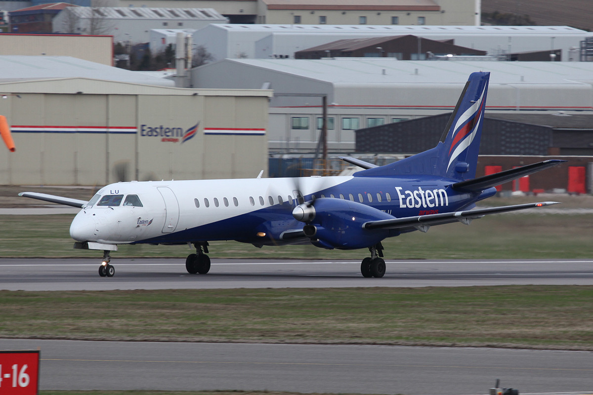 Saab 2000 von Eastern Airways.