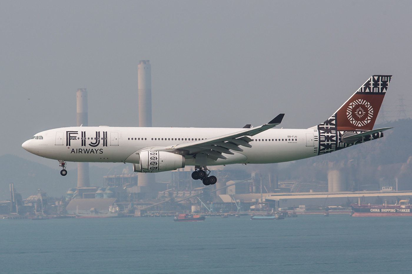 Ein echter Glückstreffer war diese A33 der Fiji Airways.