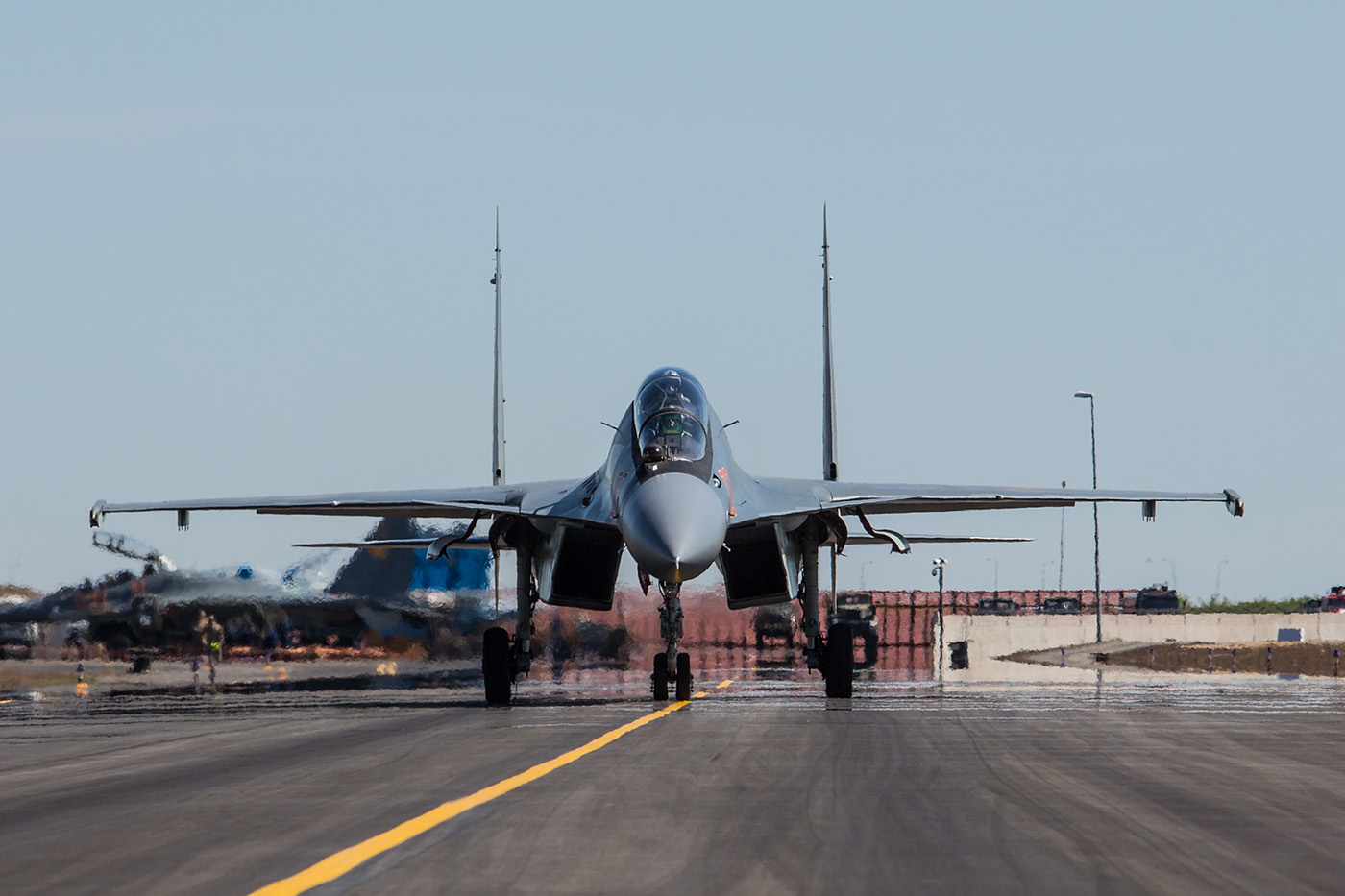 Auf dem Taxiway