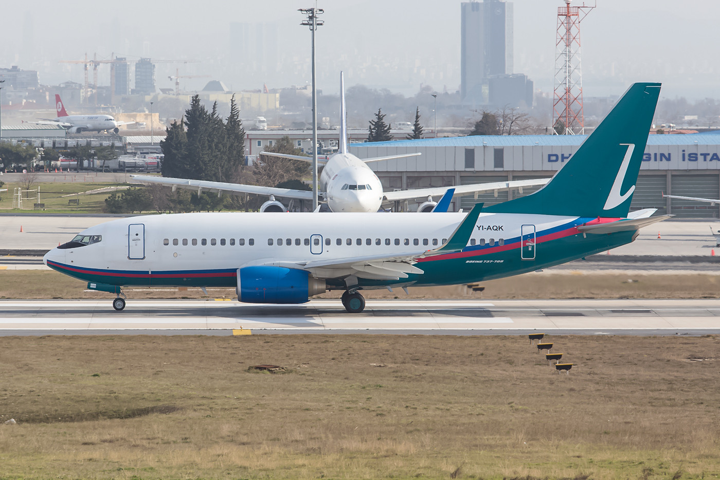 Diese ehemalige Airtran Boeing 737 fliegt nun im Irak. 