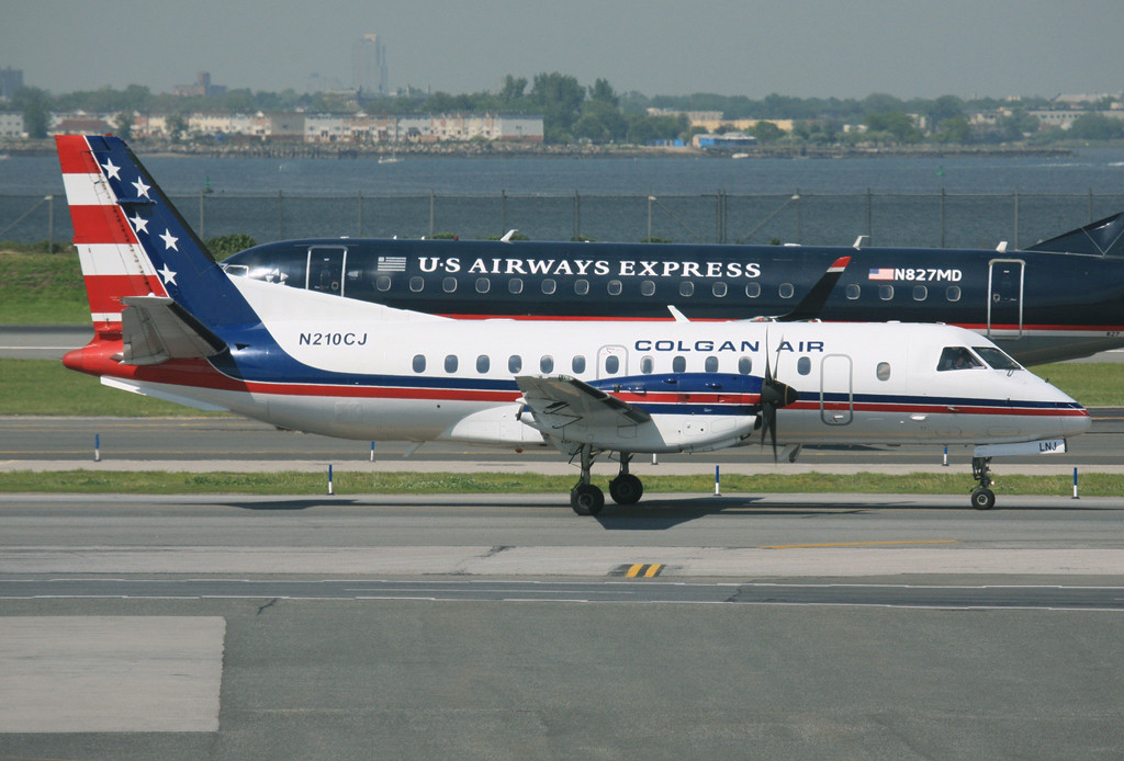 Saab 340 des US Airways Partners Colgan Air.