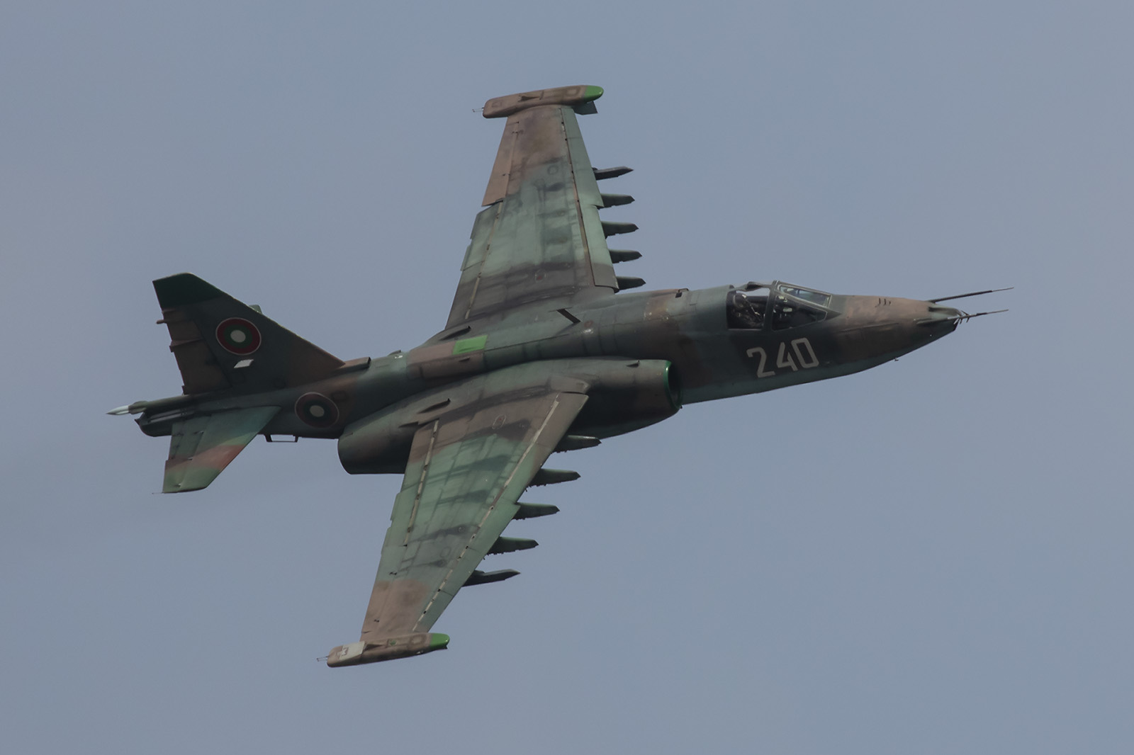 Die Sukhoi´s zeigten einen simulierten Angriff auf den Flughafen.