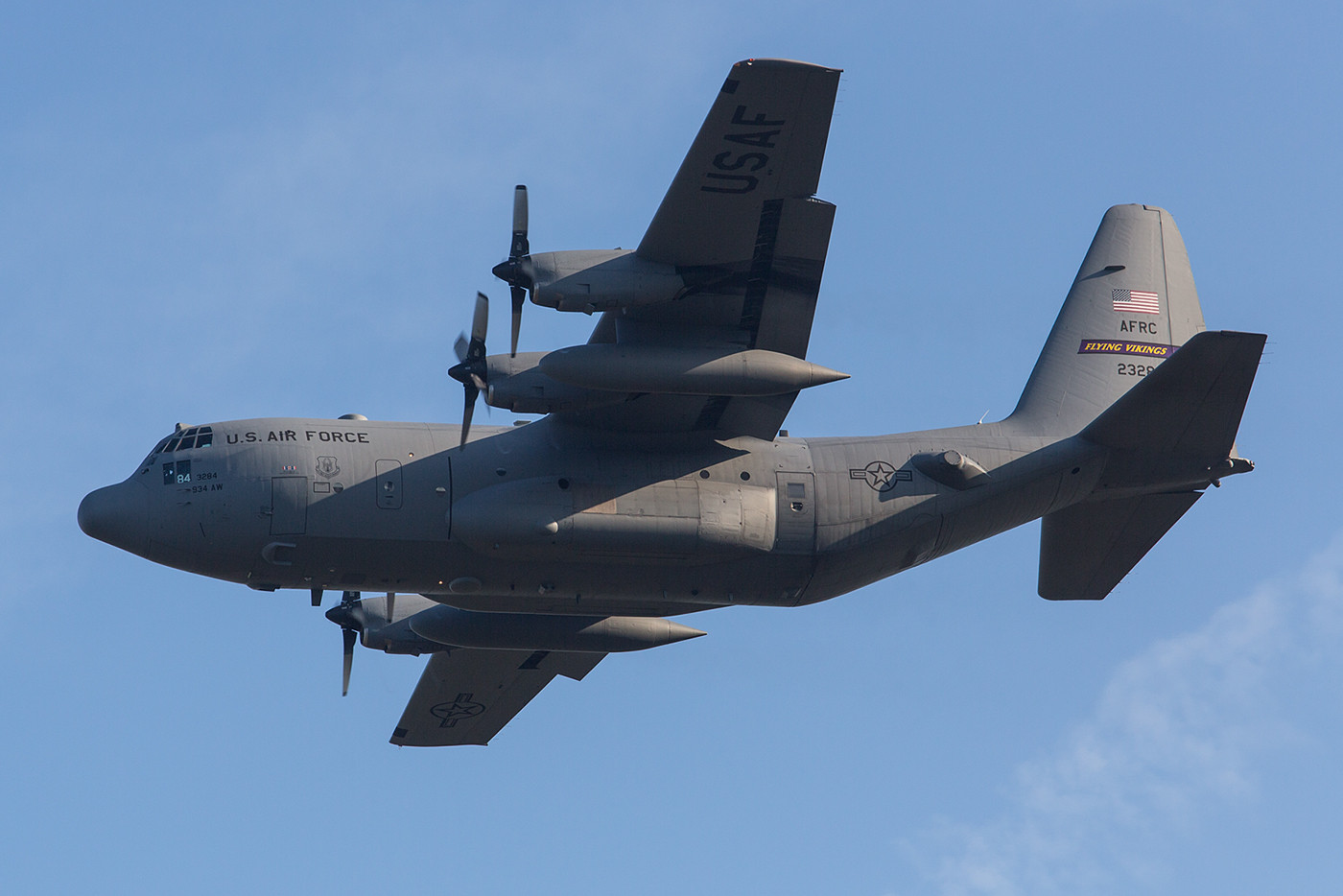 RMS 31.08.2015; C-130H; 92-3284; 934th AW "Flying Vikings" Minneapolis-St. Pauls Joint Air Reserve Station (Minnesota)