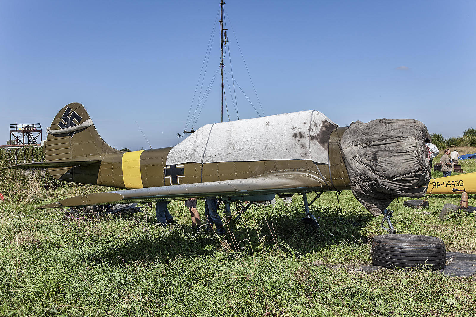 Ich glaube nicht, dass die Wehrmacht diesen Flugzeugtyp in ihrem Bestand hatte.