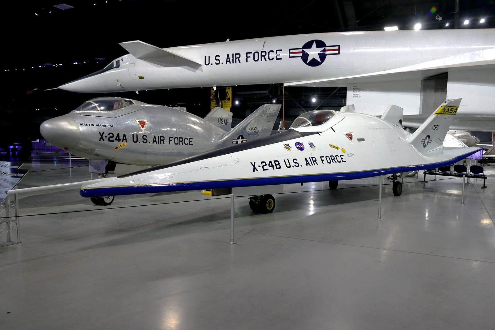 United States Air Force Martin X-24B 66-13551