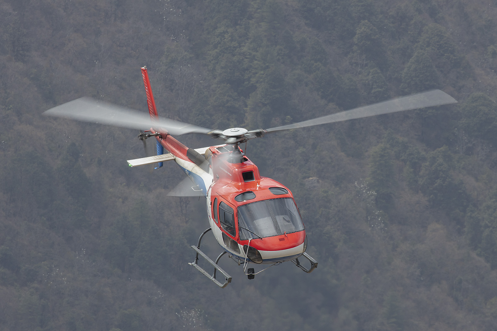 Einer der zahlreichen H125 in Lukla.