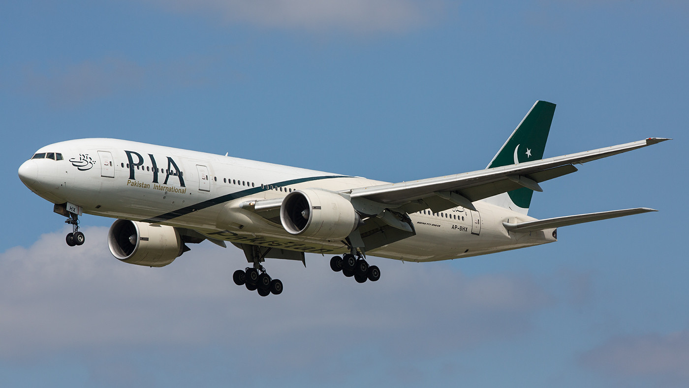 PIA aus Pakistan, das Mitglied im Commenwealth ist.