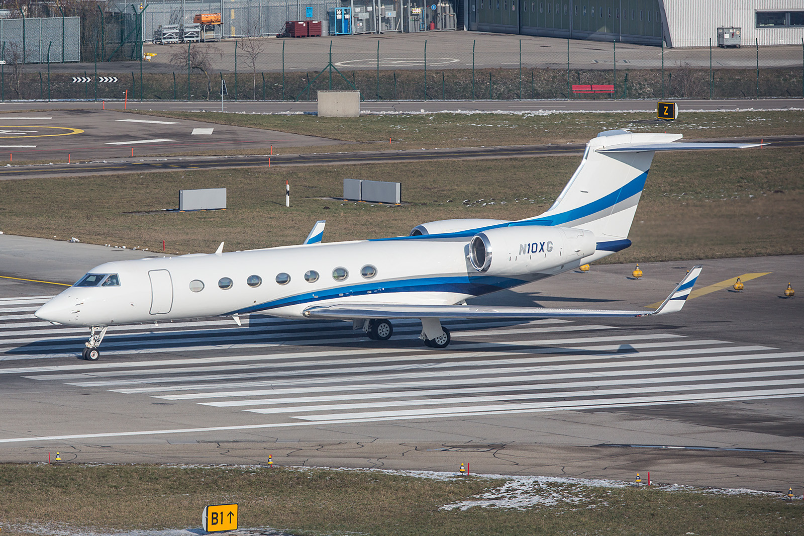 N10XG; Bank of Utah Gulfstream G550