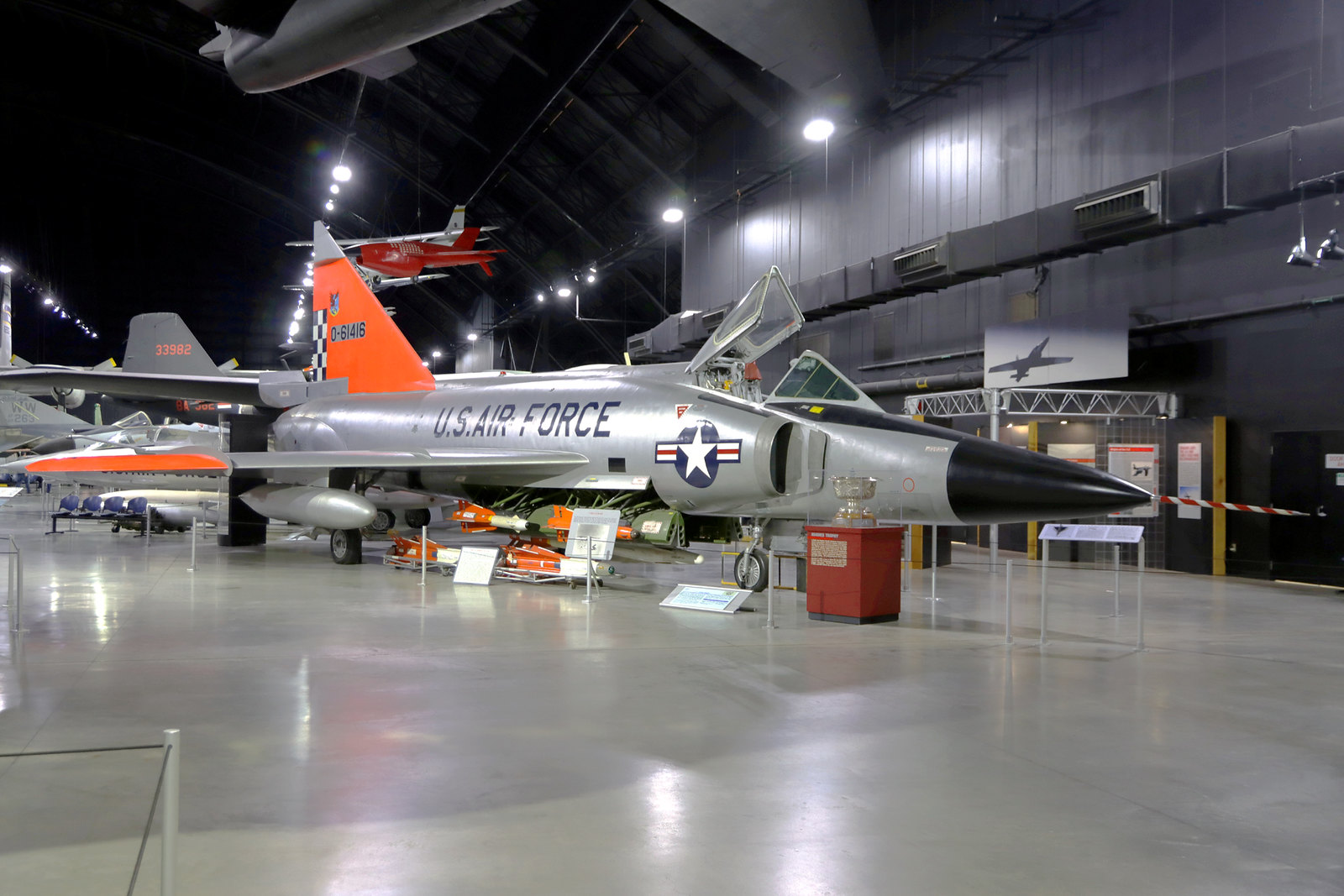 United States Air Force Convair F-102A Delta Dagger 56-1416