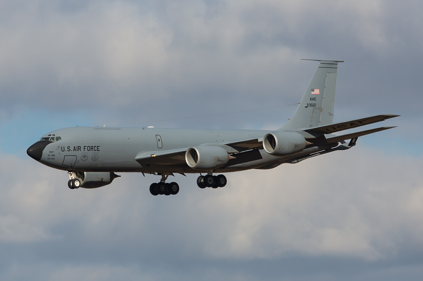 RMS 22.02.2015; KC-135R; 62-3507; 22nd ARW; McConnell AFB (Kansas)