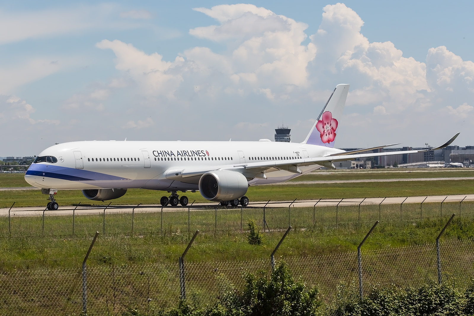 Der siebente A350 für China Airlines.