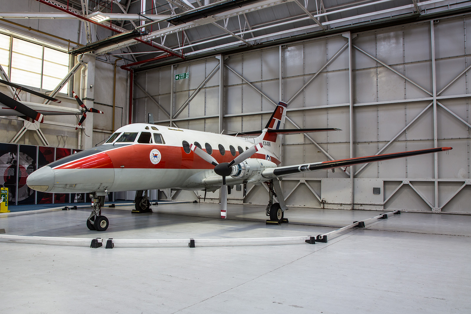 Die BAe Jetstream 31 der Royal Air Force