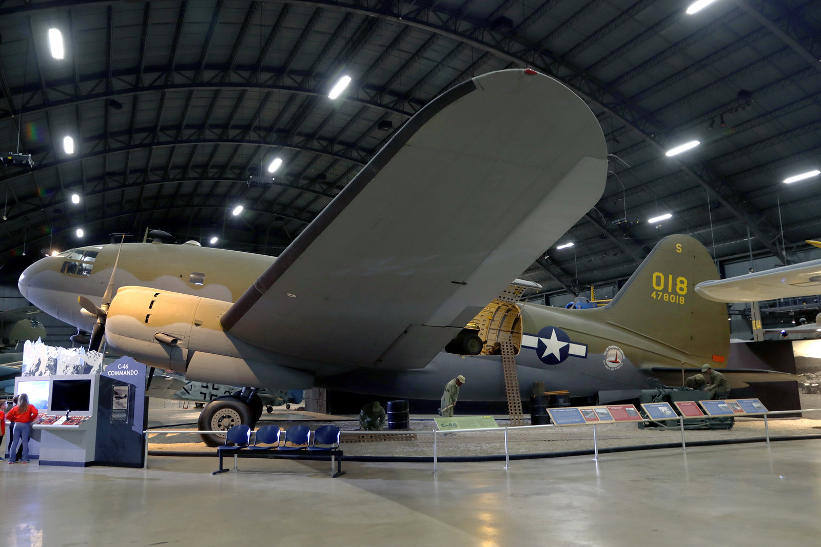 United States Air Force Curtiss C-46D Commando 44-78018