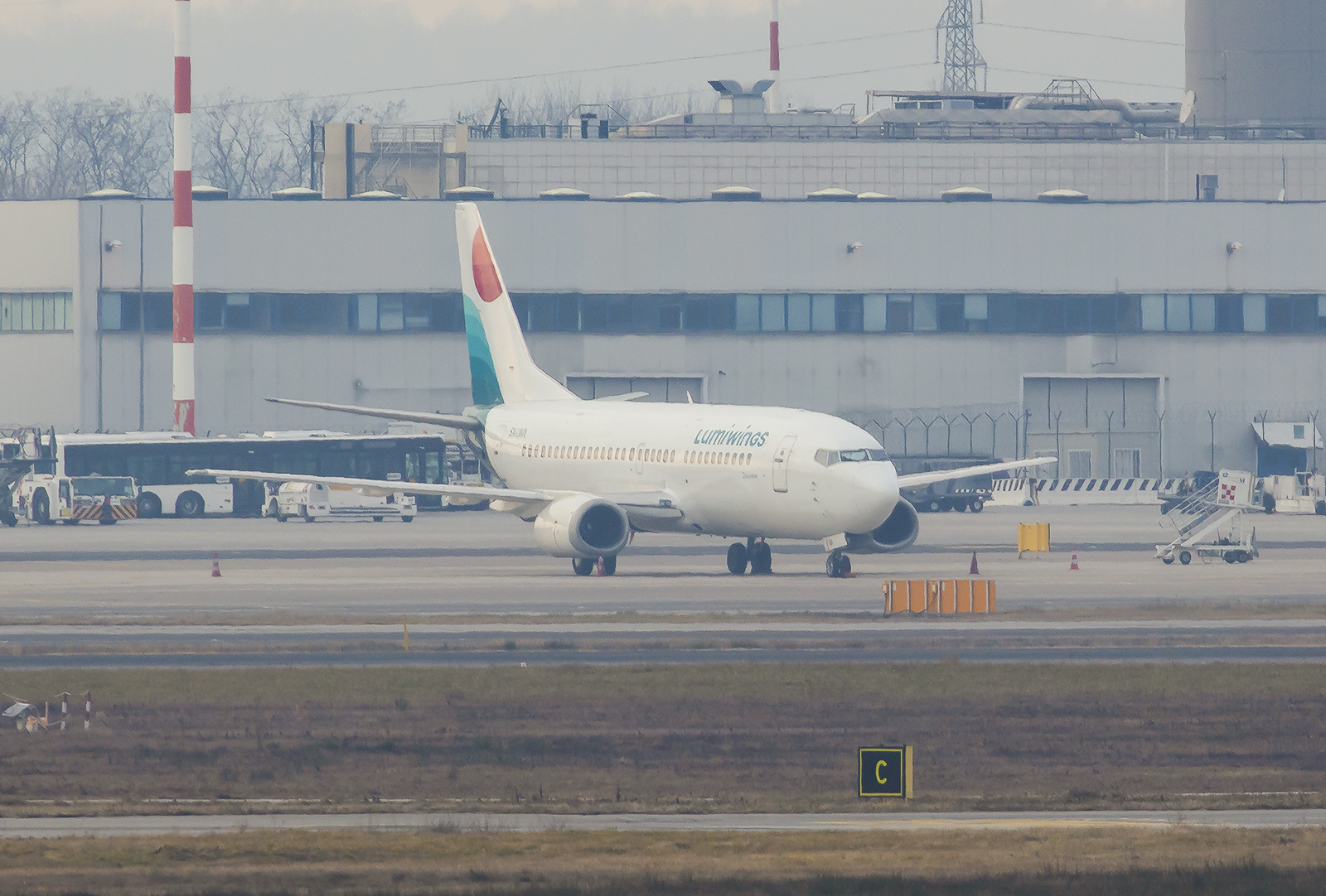 Lumiwings aus Griechenland, hier ebenfalls für Air Italy unterwegs, hat seine Maschinen derzeit abgestellt.