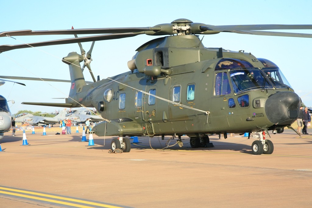 Der EH.101 Merlin in der Air Force Variante