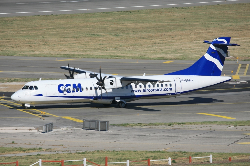 ATR-72 der CCM aus Korsika.