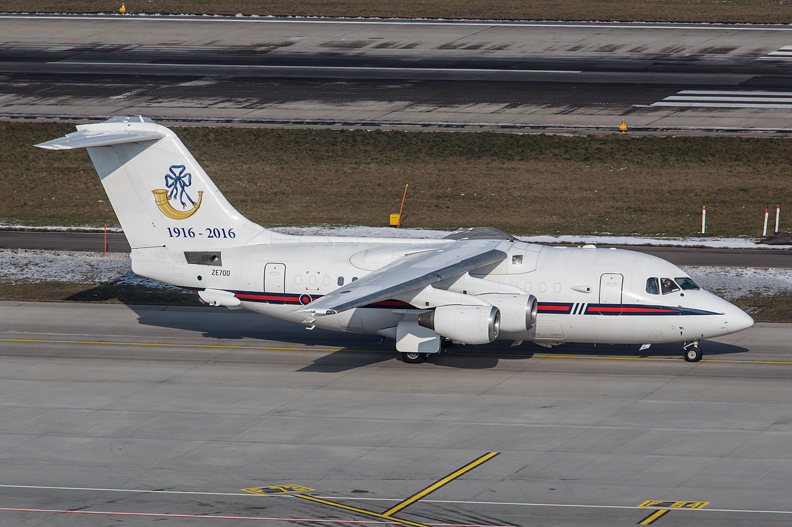 ZE700, BAE 146 der Royal Air Force.