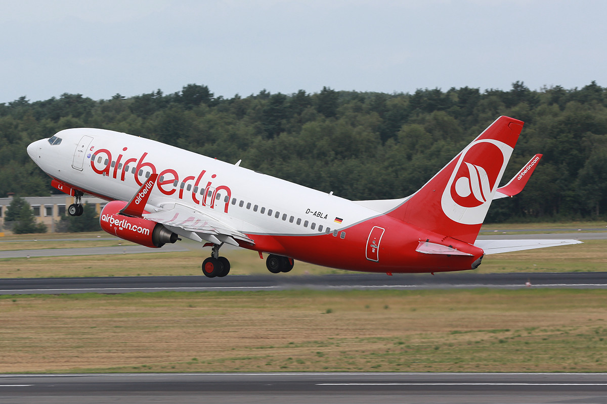 Air Berlin ist die klare Nummer 1 in TXL, so soll es auch sein.