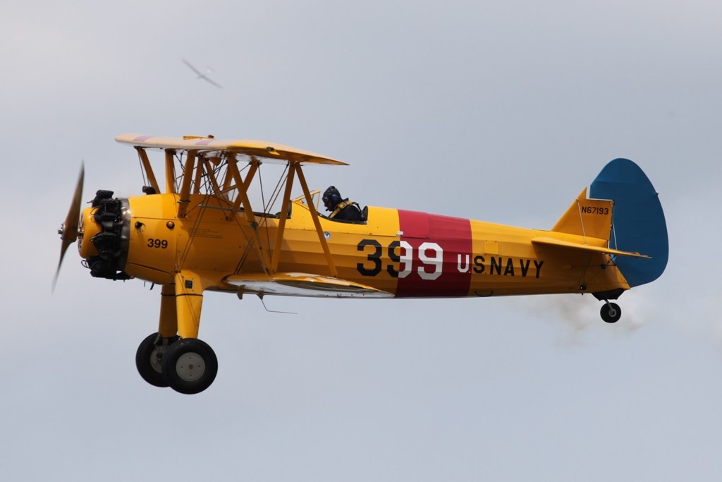 Und die zweite Stearman aus Gelnhausen.