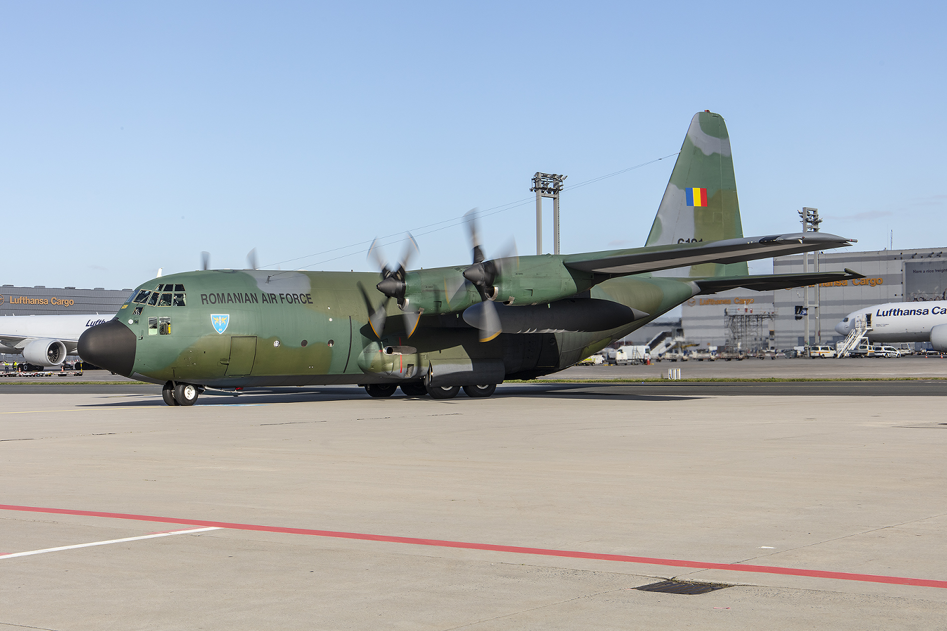 C-130B der rumänischen Luftwaffe aus Bucharest-Otopeni