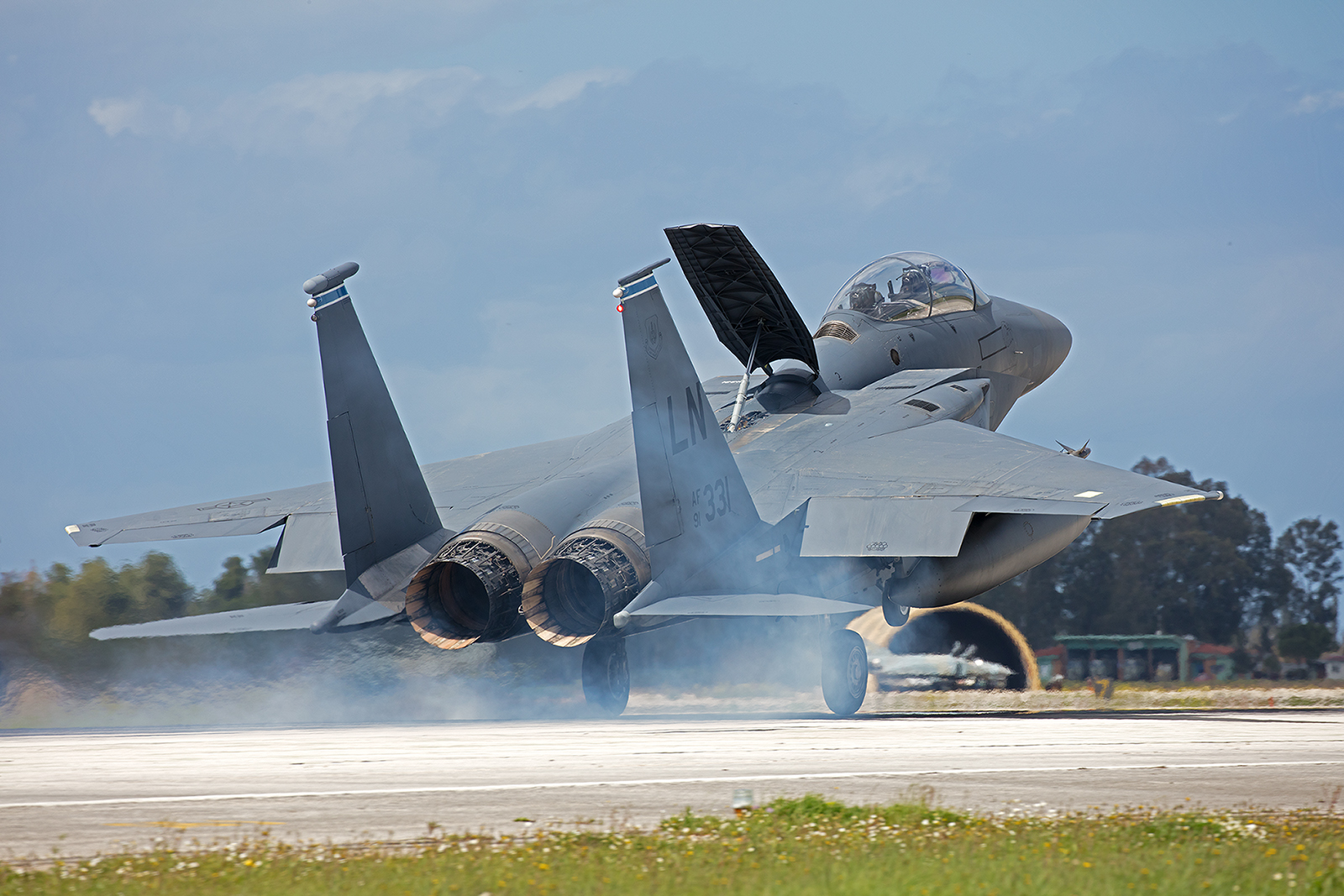 91-0331, McDonnell Douglas F-15E Strike Eagle der US Air Force aus RAF Lakenheath.