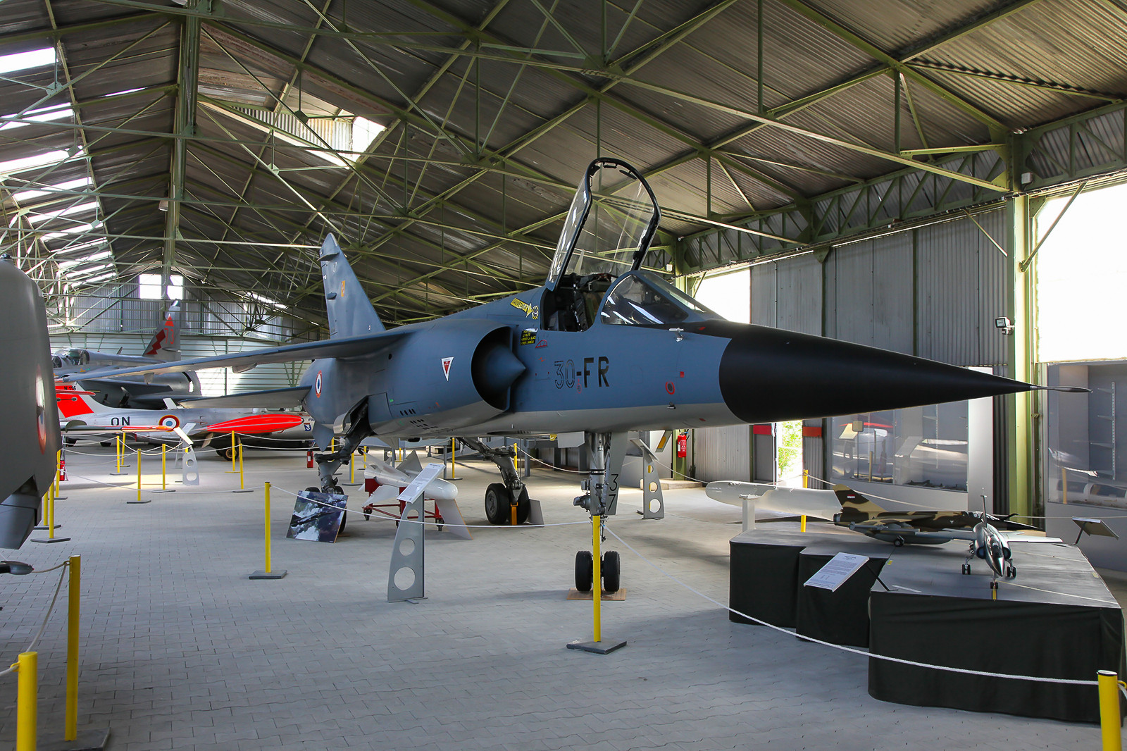 Mirage F-1C "37" im Museum von Montelimar