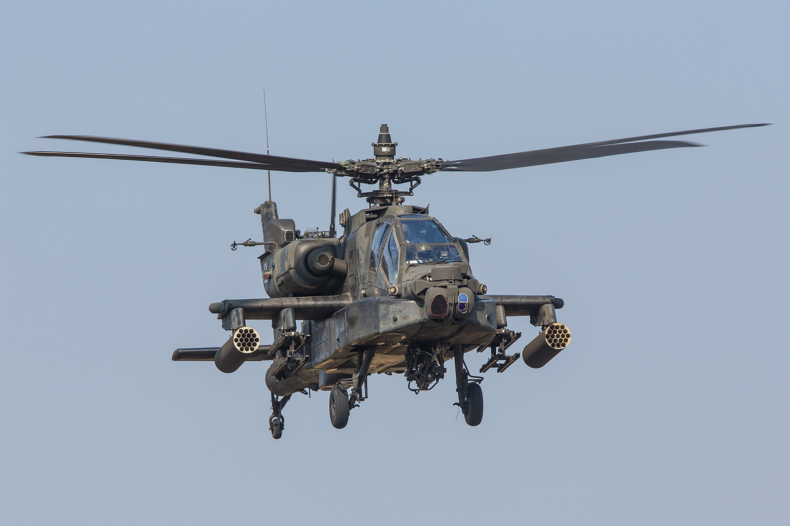 AH-64D des US Army 1-3rd Attack Reconnaissance Battalion aus Illesheim.