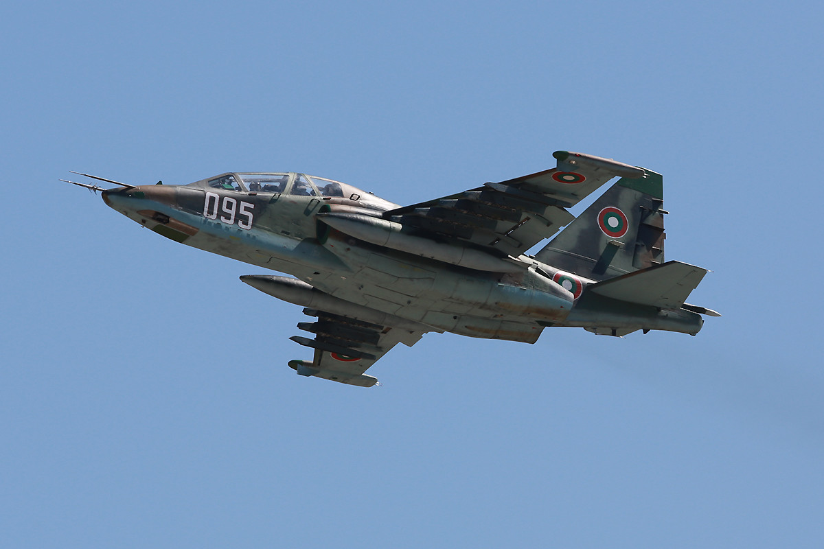 Su-25UGM der bulgarischen LW aus Bezmer