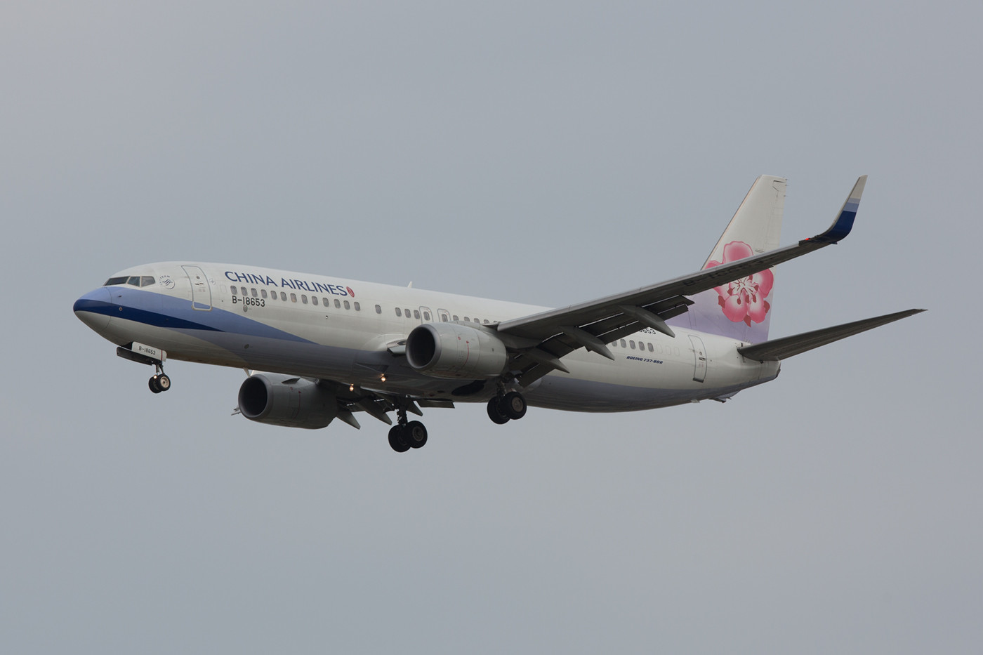 Boeing 737-800 der China Airlines.