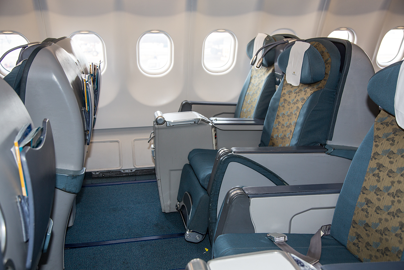 Die Business Class in der A330.