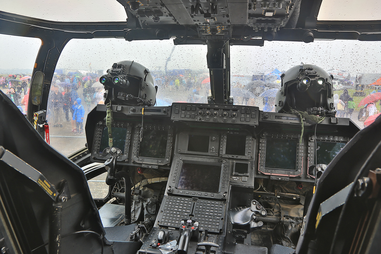 Zum Abschluss das Innere einer CV-22 Osprey der US Air Force aus RAF Mildenhall.