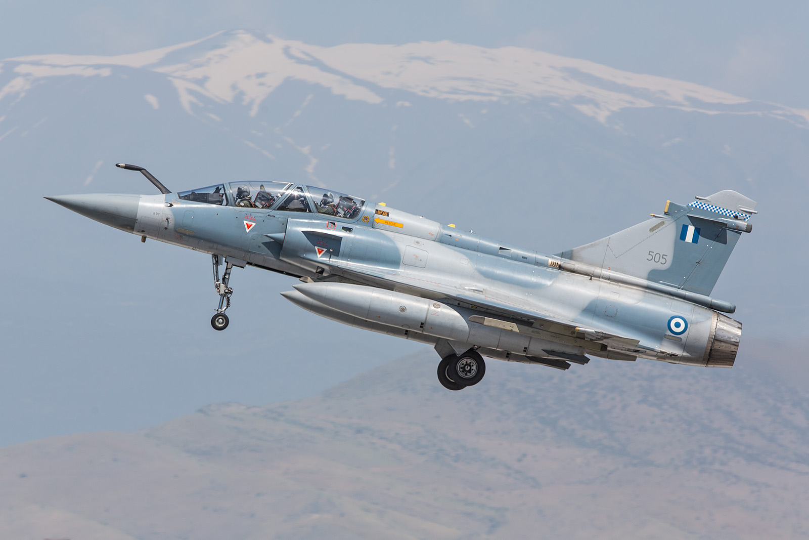 Mirage 2000-5BG aus Tanagra. 