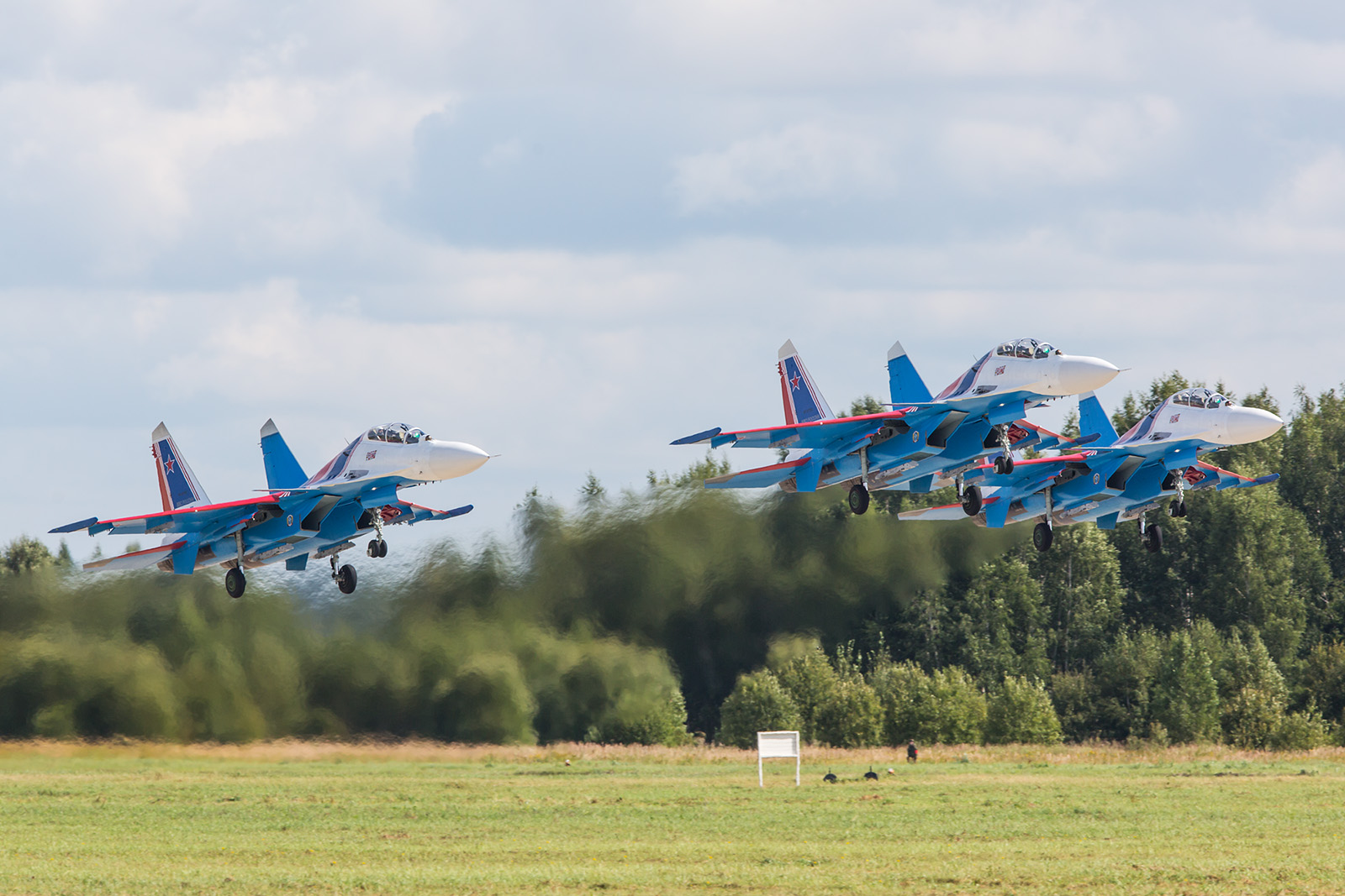 Seit rund einem Jahr fliegen die "Russian Knights" die Sukhoi Su-30SM als Einsatzmuster.