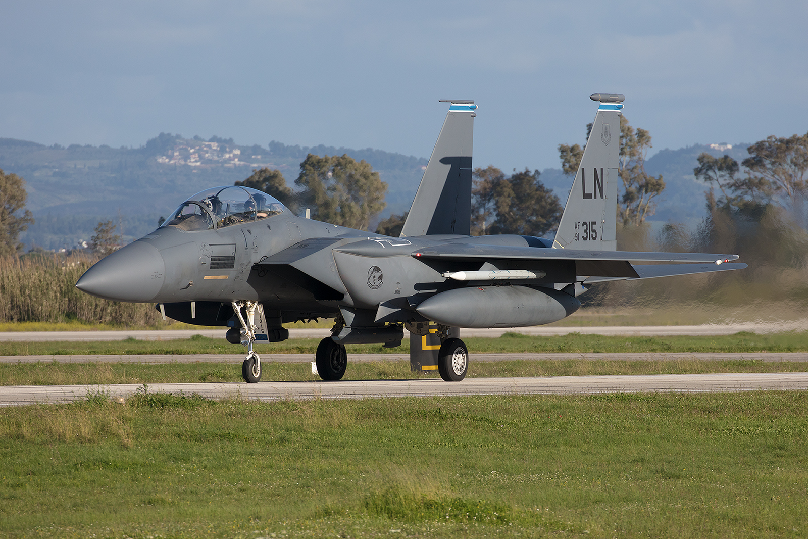 91-0315, McDonnell Douglas F-15E Strike Eagle der US Air Force aus RAF Lakenheath.