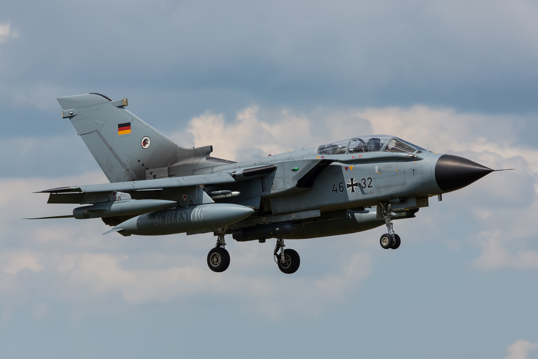 Alle deutschen ECR Tornados sind mittlerweile in Jagel zu Hause