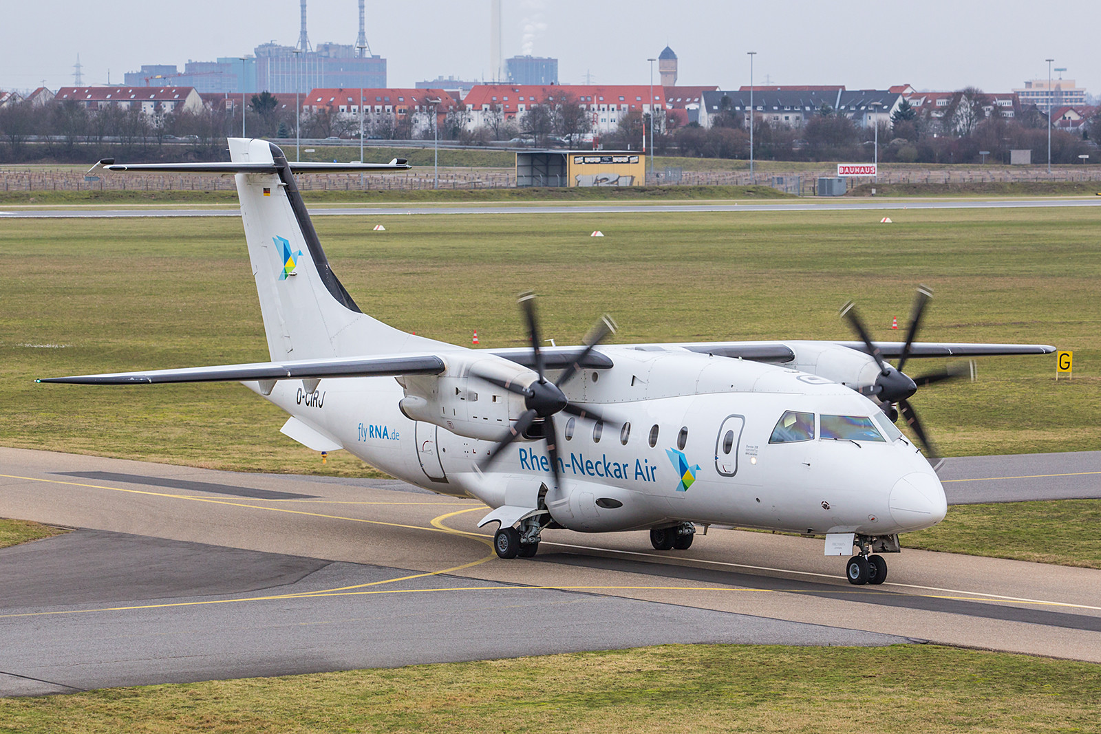 EDFM 17.02.2016; D-CIRJ Dornier DO328; MHS Aviation für Rhein Neckar Air