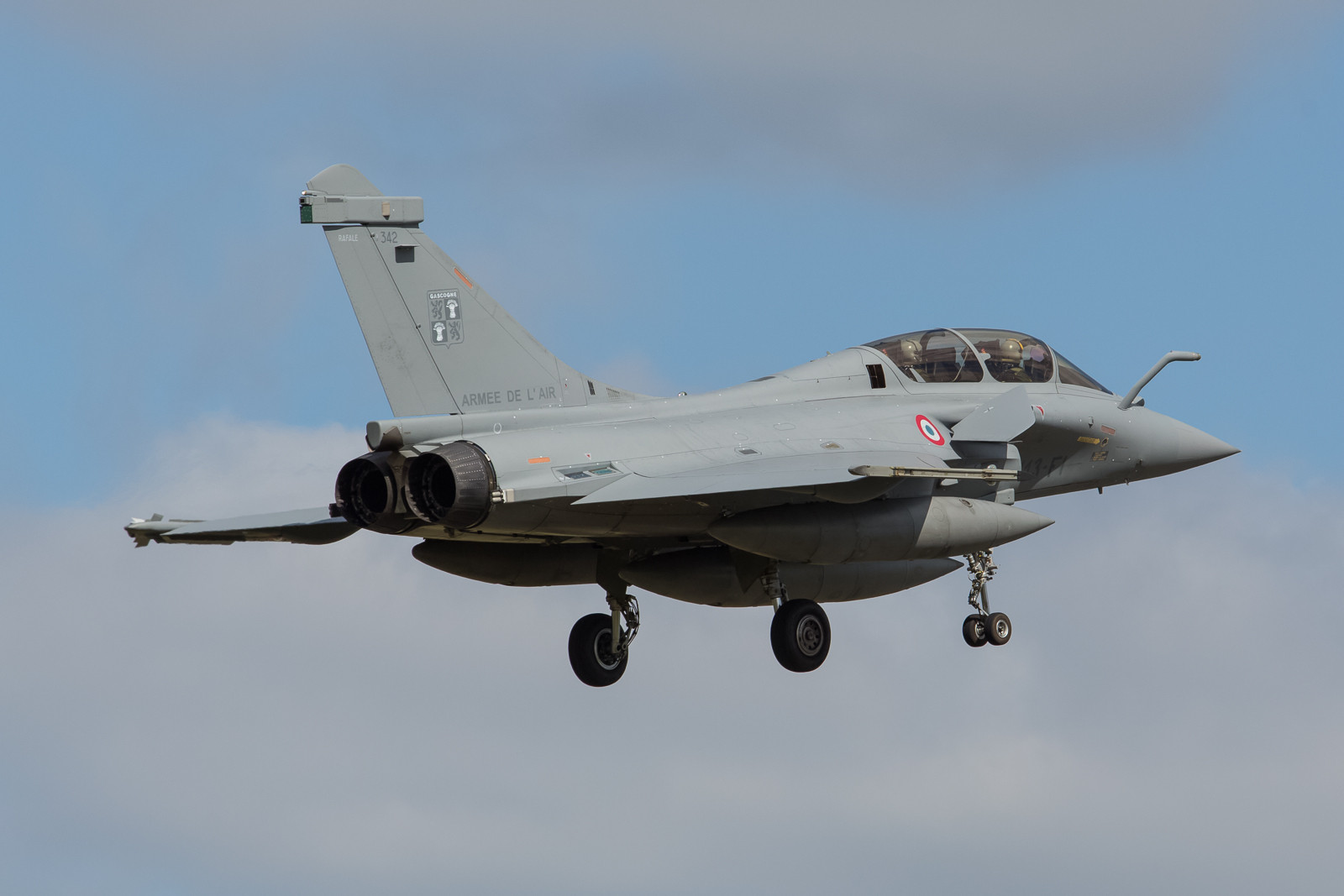 342, Rafale B der EC 01.091 "Gascogne" ebenfalls aus St. Dizier.