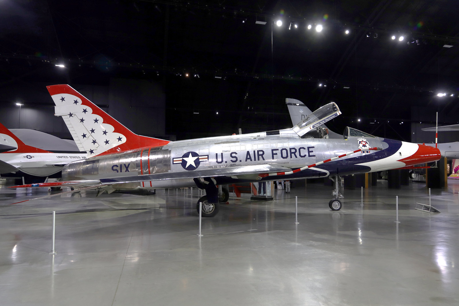 United States Air Force North American F-100D Super Sabre 55-3754