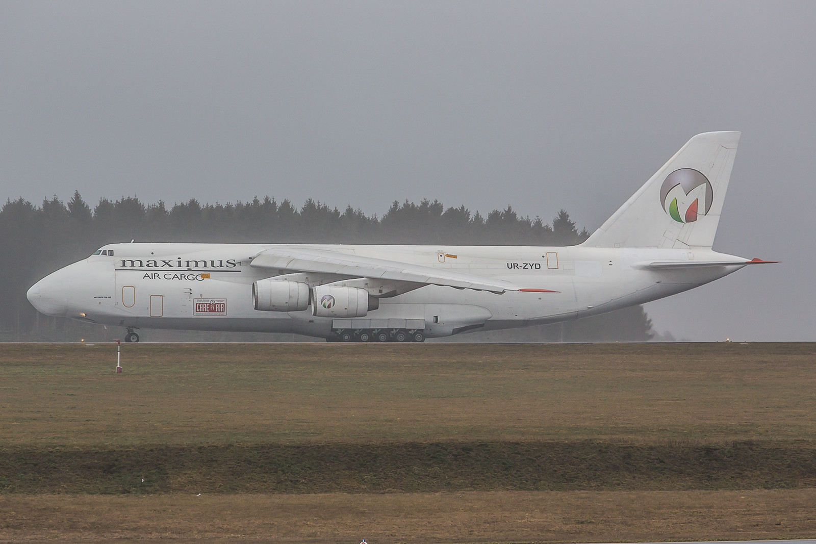 EDFH, 23.03.2016; UR-ZYD, Antonov AN-124-100 Ruslan, Maximus Air Cargo