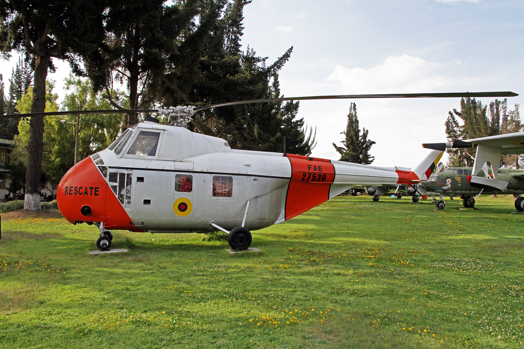 Fuerza Aérea Ecuatoriana Sikorsky H-19B Chickasaw FAE-27536