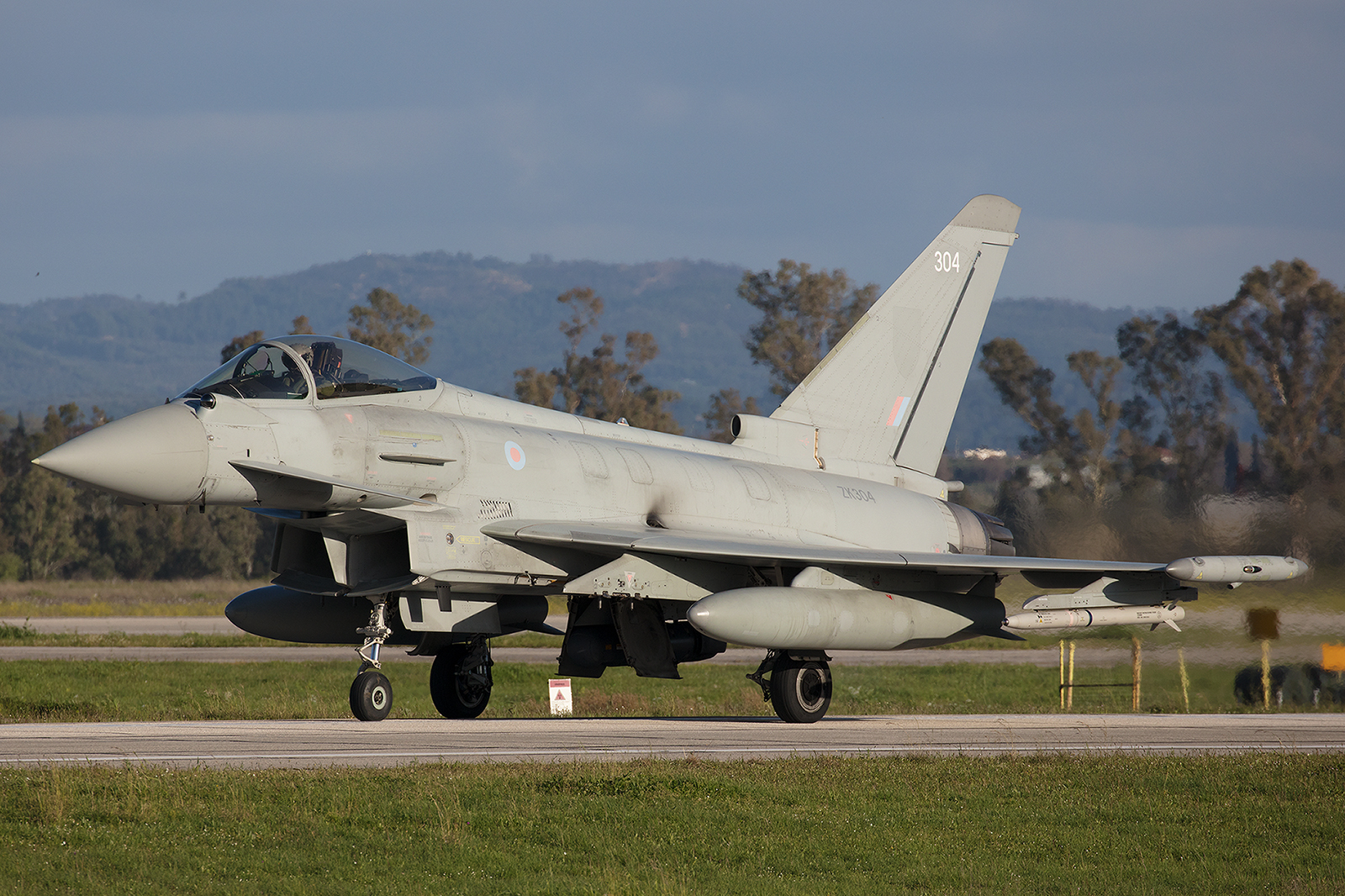 ZK304, Eurofighter Typhoon der Royal Air Force ohne Markings.