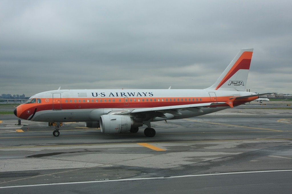 PSA war eine der Airlines aus denen die US Airways entstand.