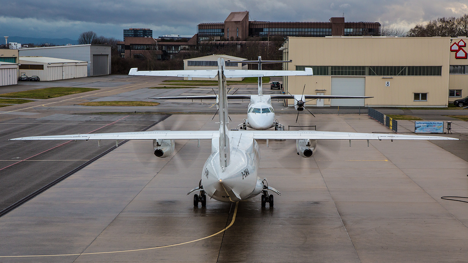 EDFM 12.01.2016; D-CMHA Dornier DO328; MHS Aviation für Rhein Neckar Air