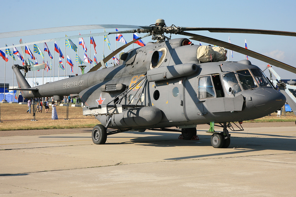 Ein Erfolgsmodel seit fast 40 Jahren die Hubschrauber der Reihe MI-8