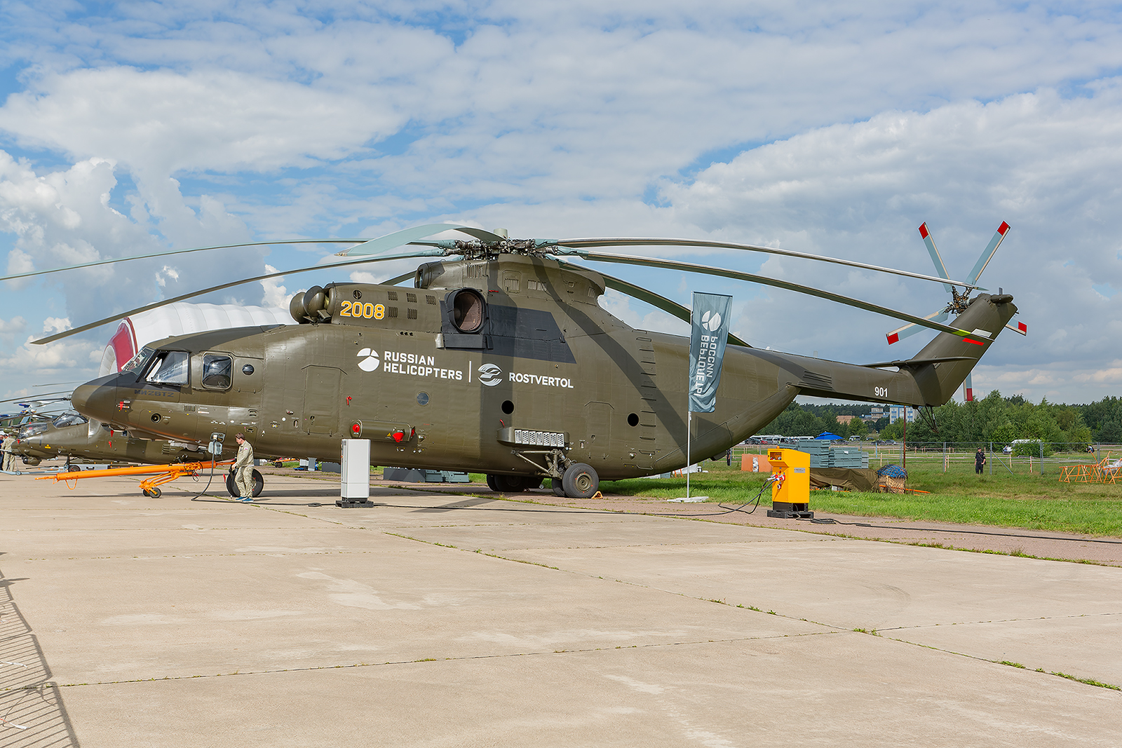 Die Mi-26 wird vor allem für das russische Militär gebaut.
