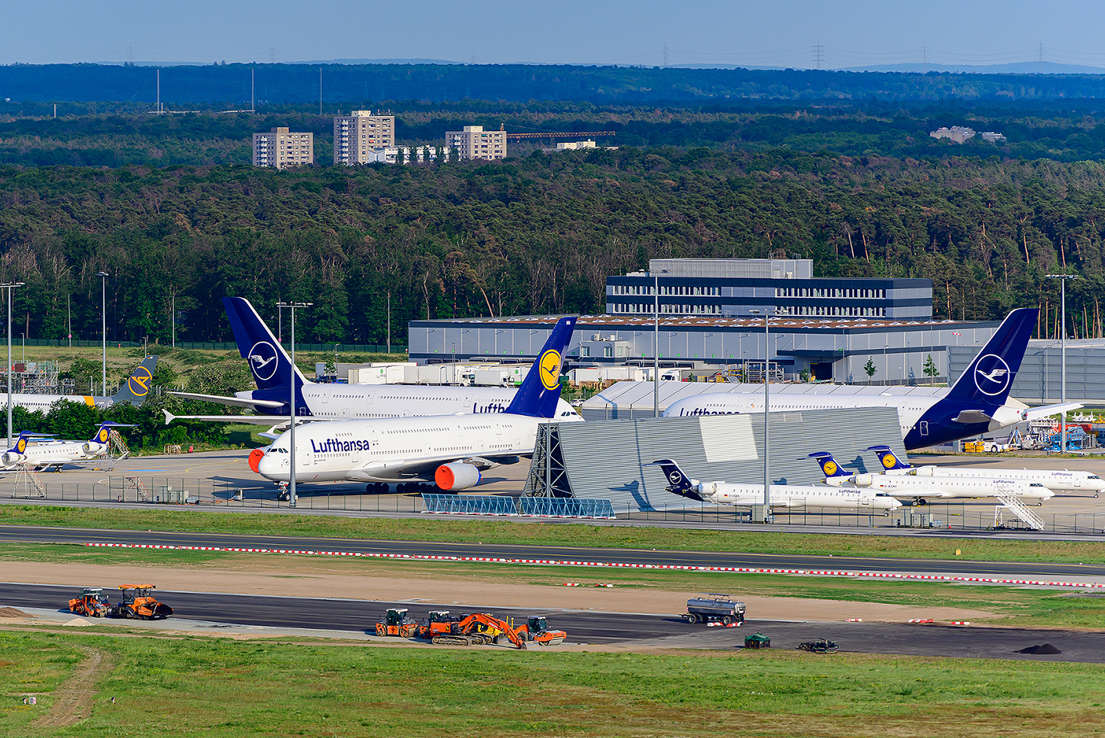 Alle A380 von Lufthansa waren außer Dienst gestellt