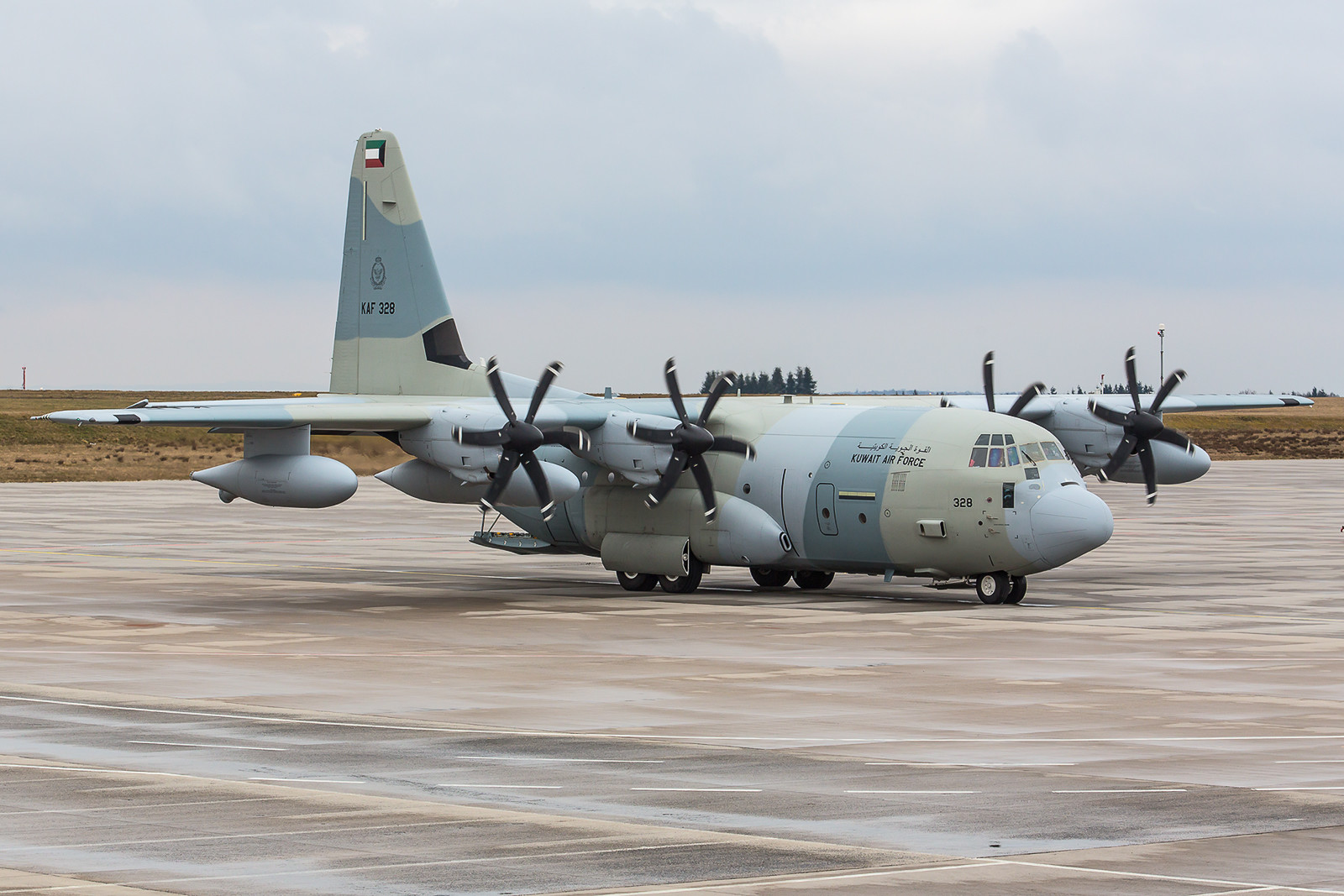 EDFH, 23.03.2016; KAF328, Lockheed Martin KC-130J, Kuwait Air Force